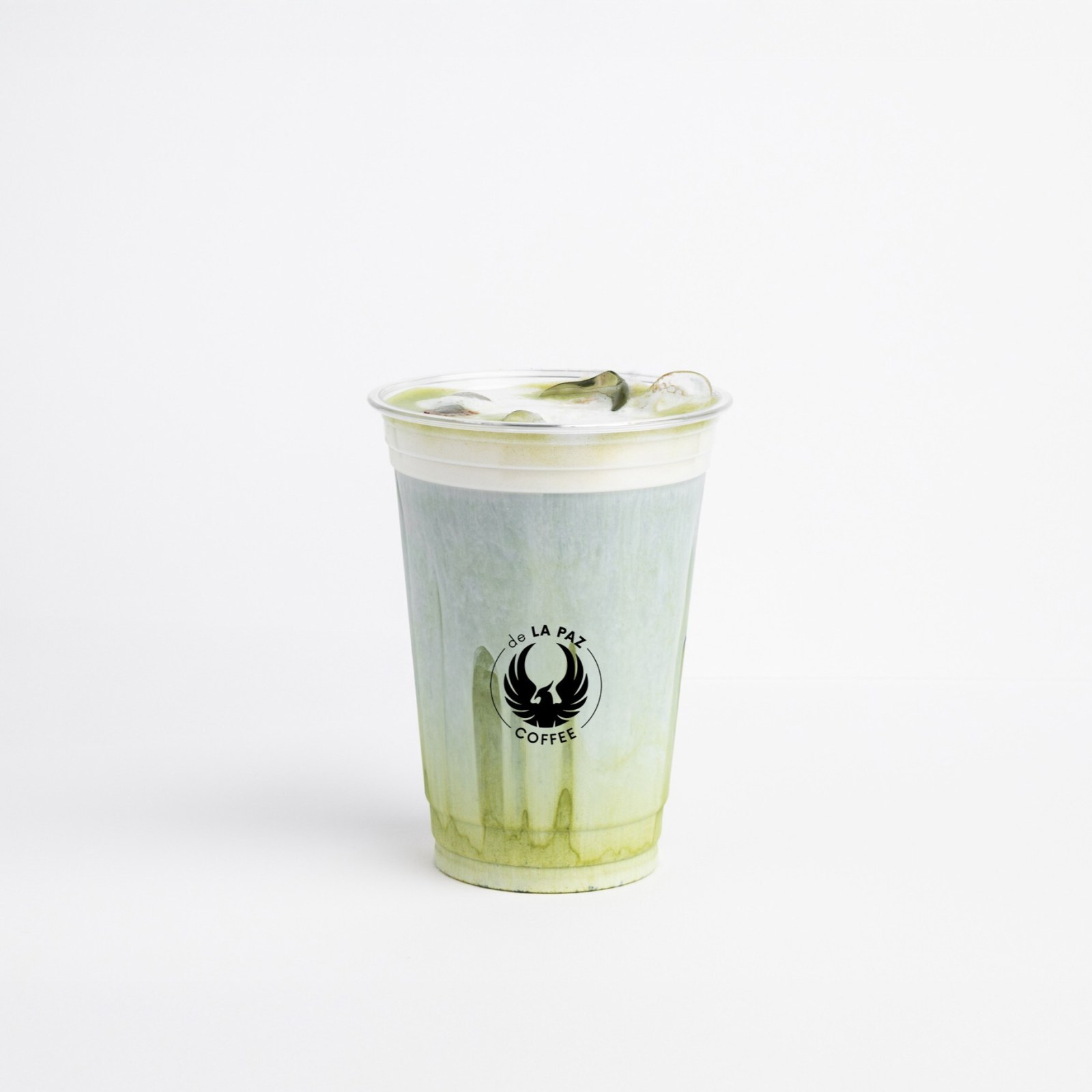 Iced Almond Matcha Latte