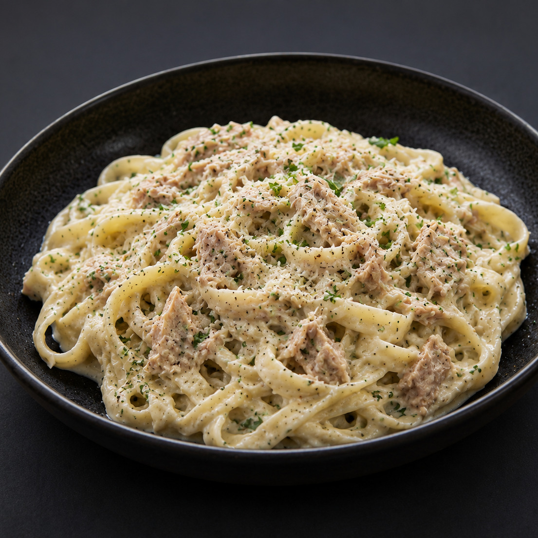 Ton Balıklı Alfredo