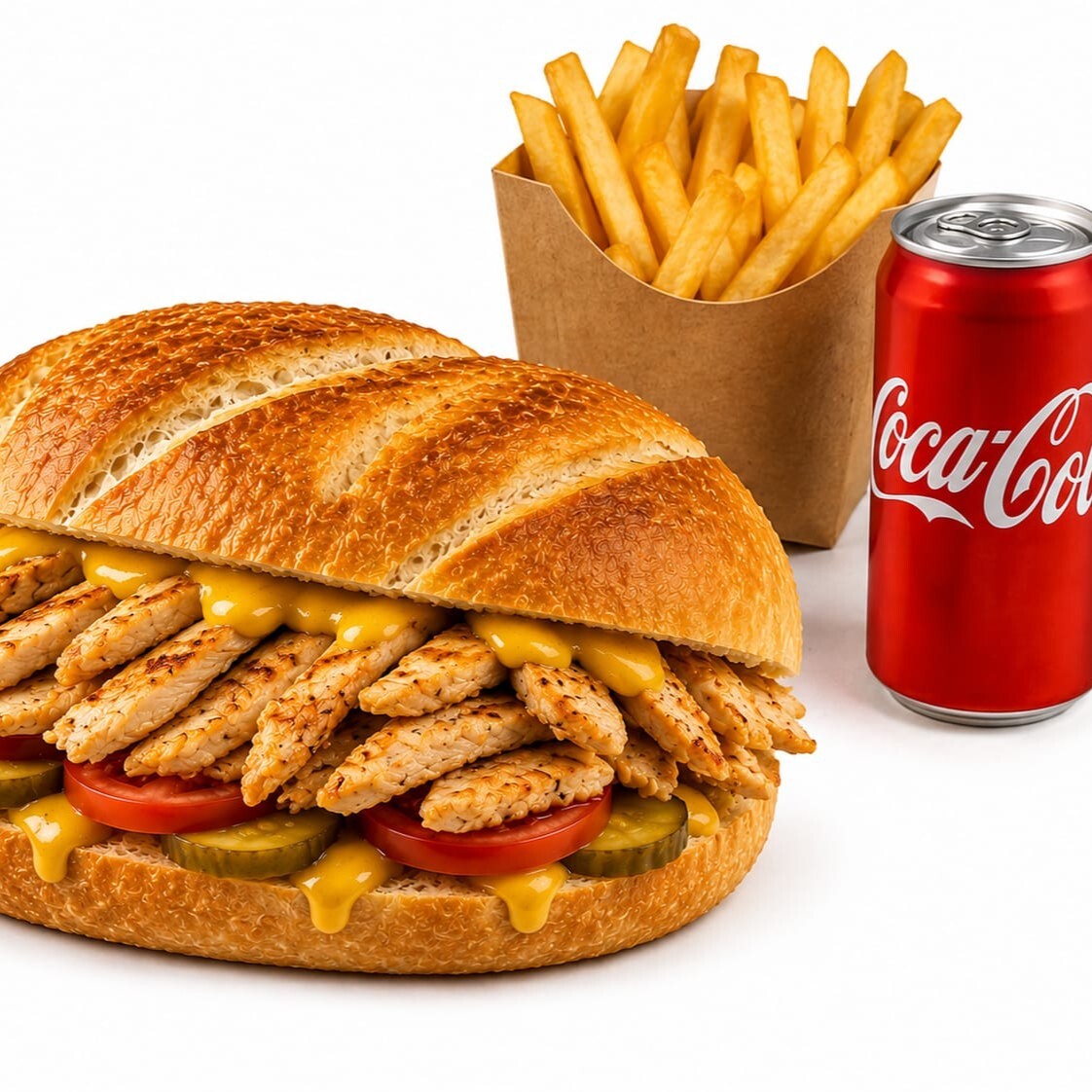 Kral Tombul Tavuk Döner (300 gr. ekmek)