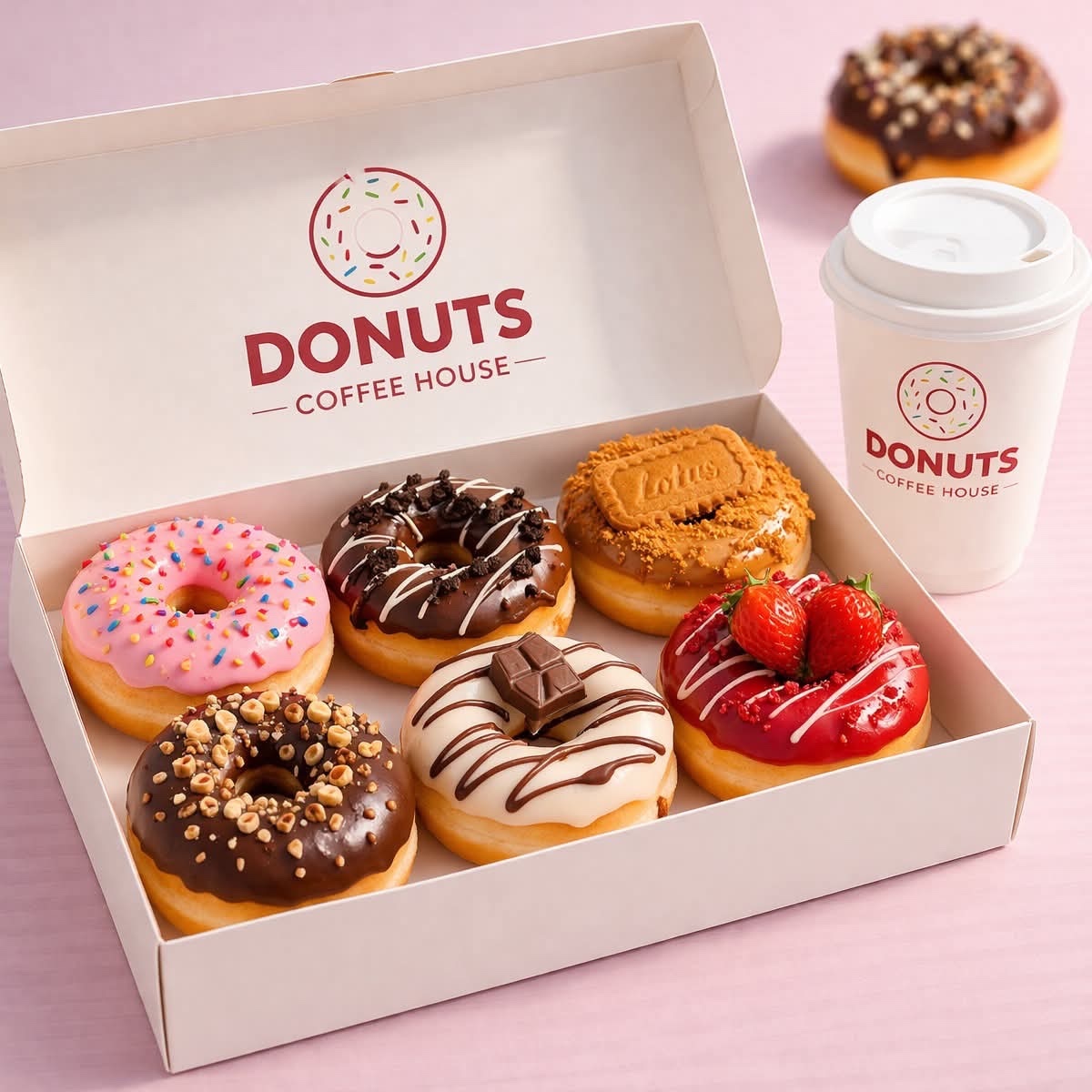 6'lı Donut Menü