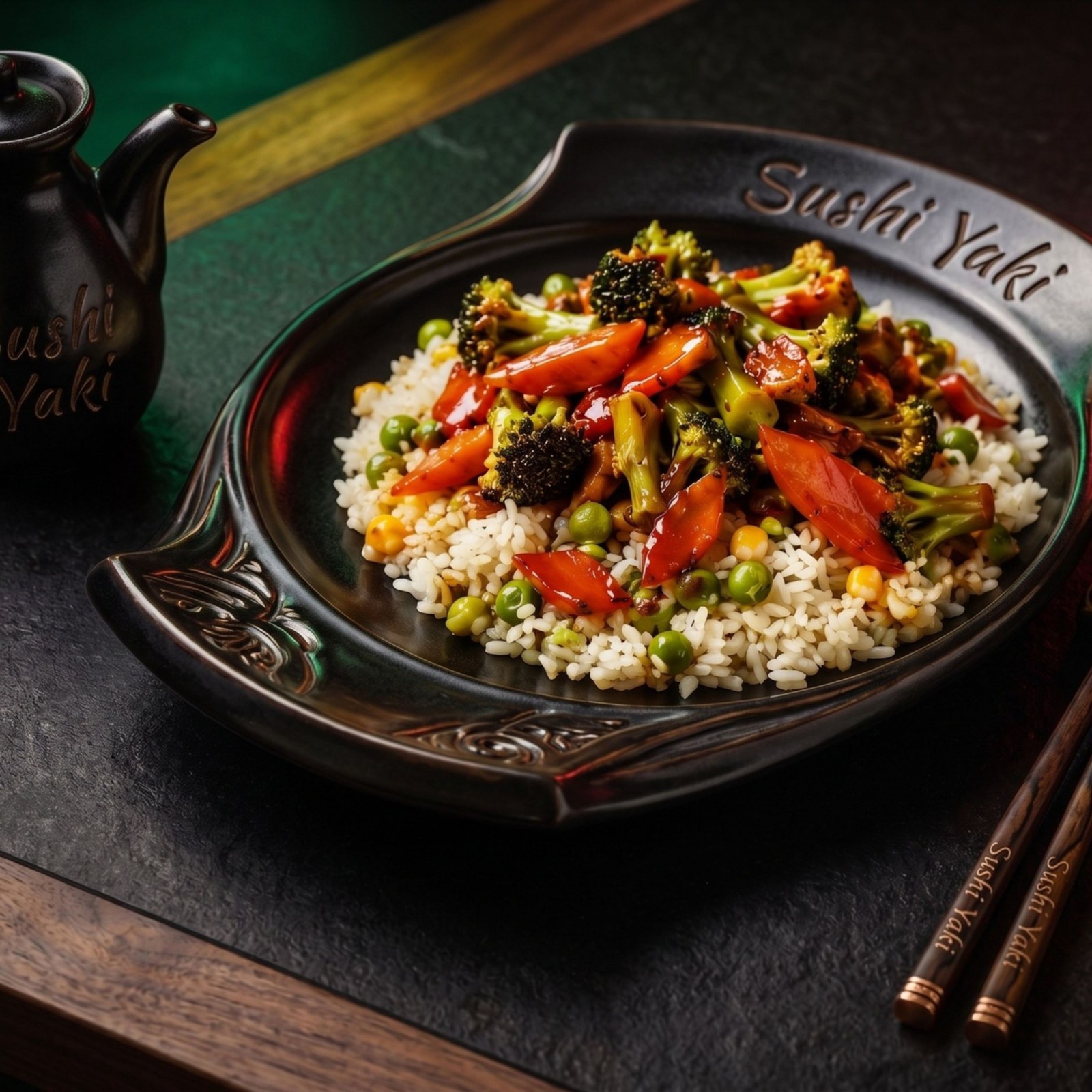 132- Sushi Yaki Pilav Üstü Lezzet