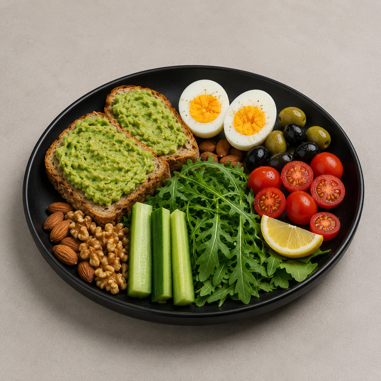 Fit Kahvaltı Tabağı