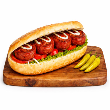 Yarım Ekmek Arası Izgara Sucuk