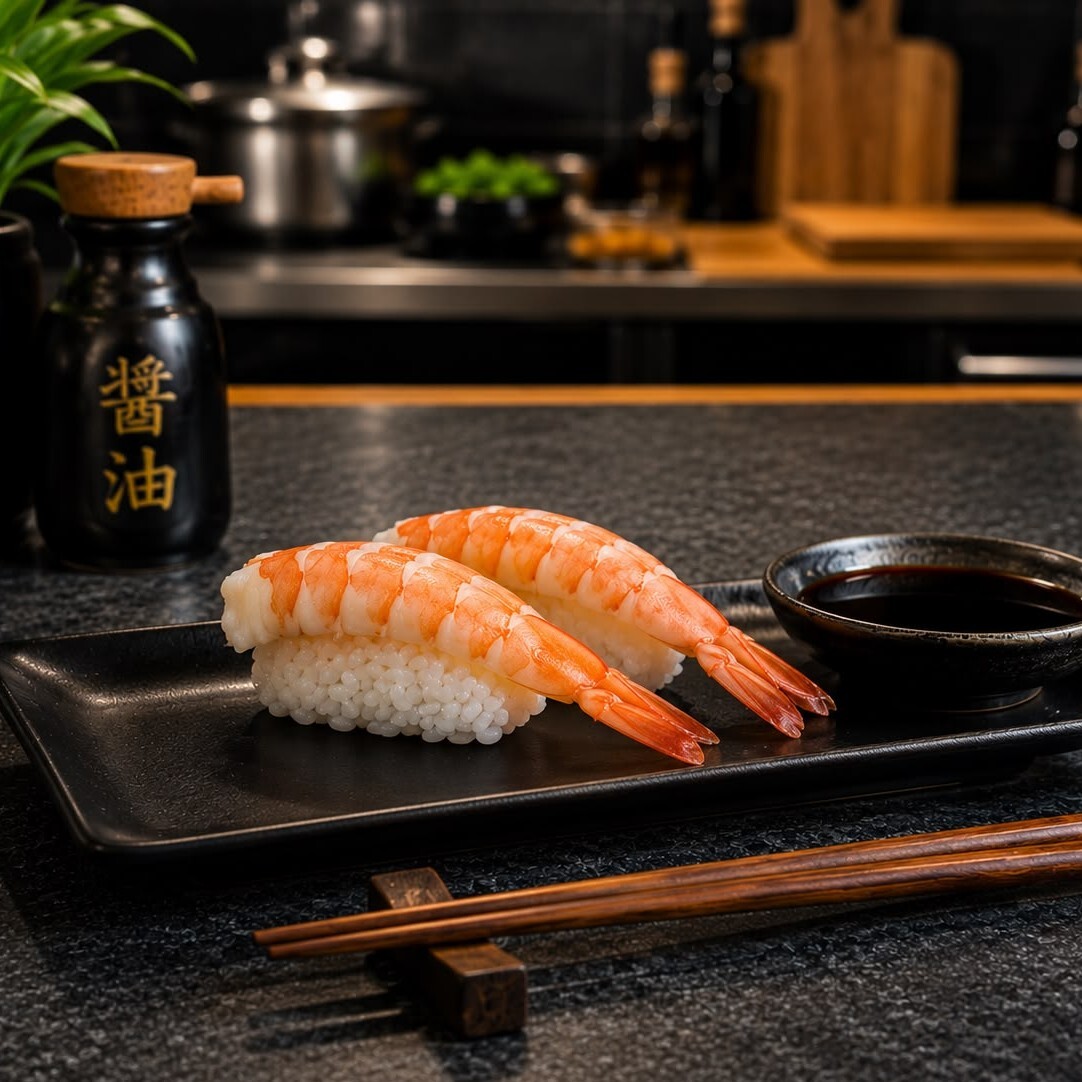 ebi Nigiri (3 pcs )