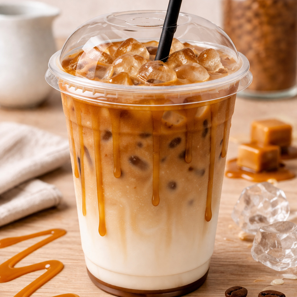 Iced Caramel Latte