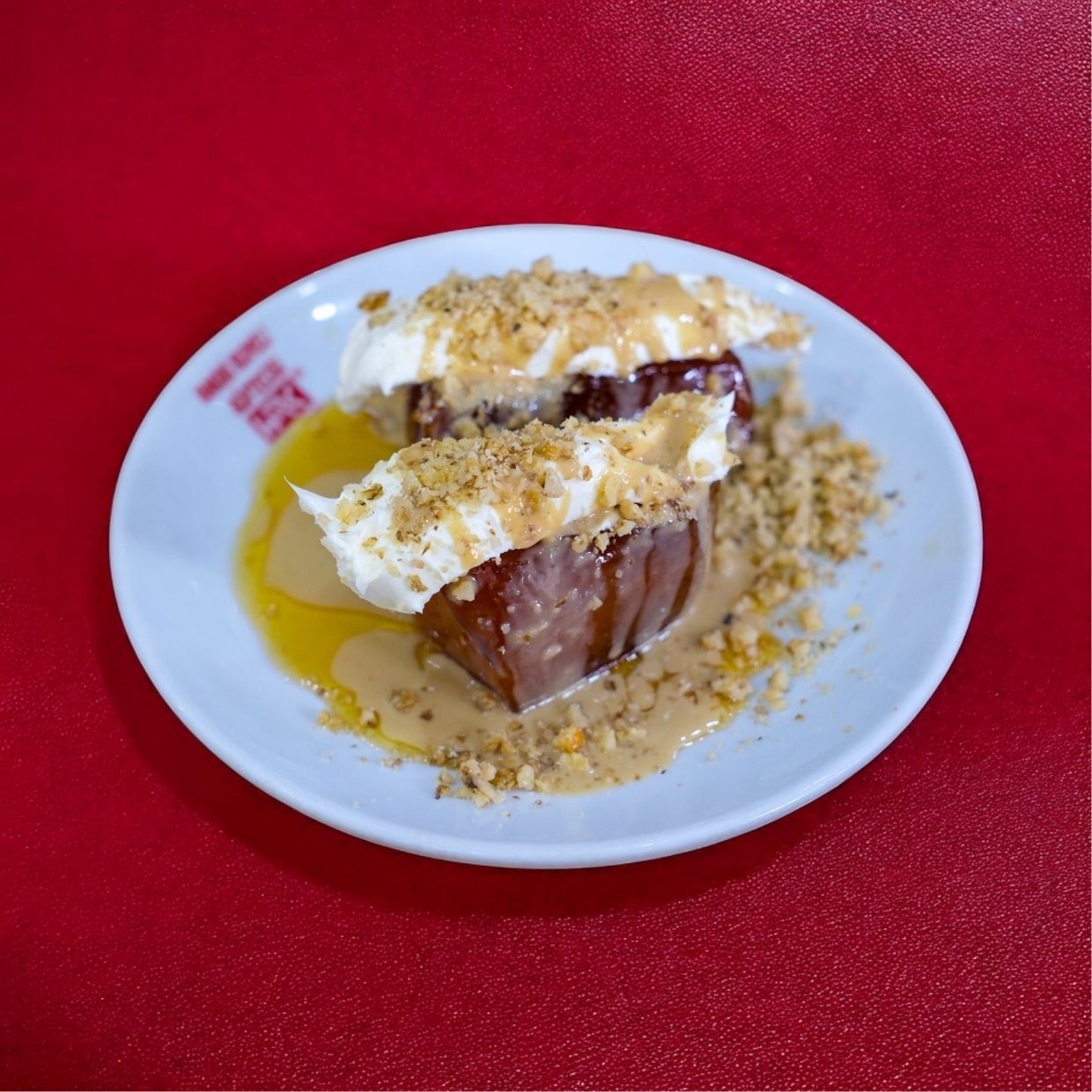 Kabak tatlısı kaymaklı