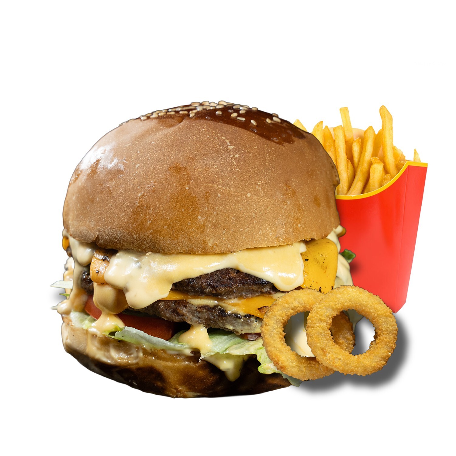 CAMPÜS BİG BURGER +Coca Cola Menü