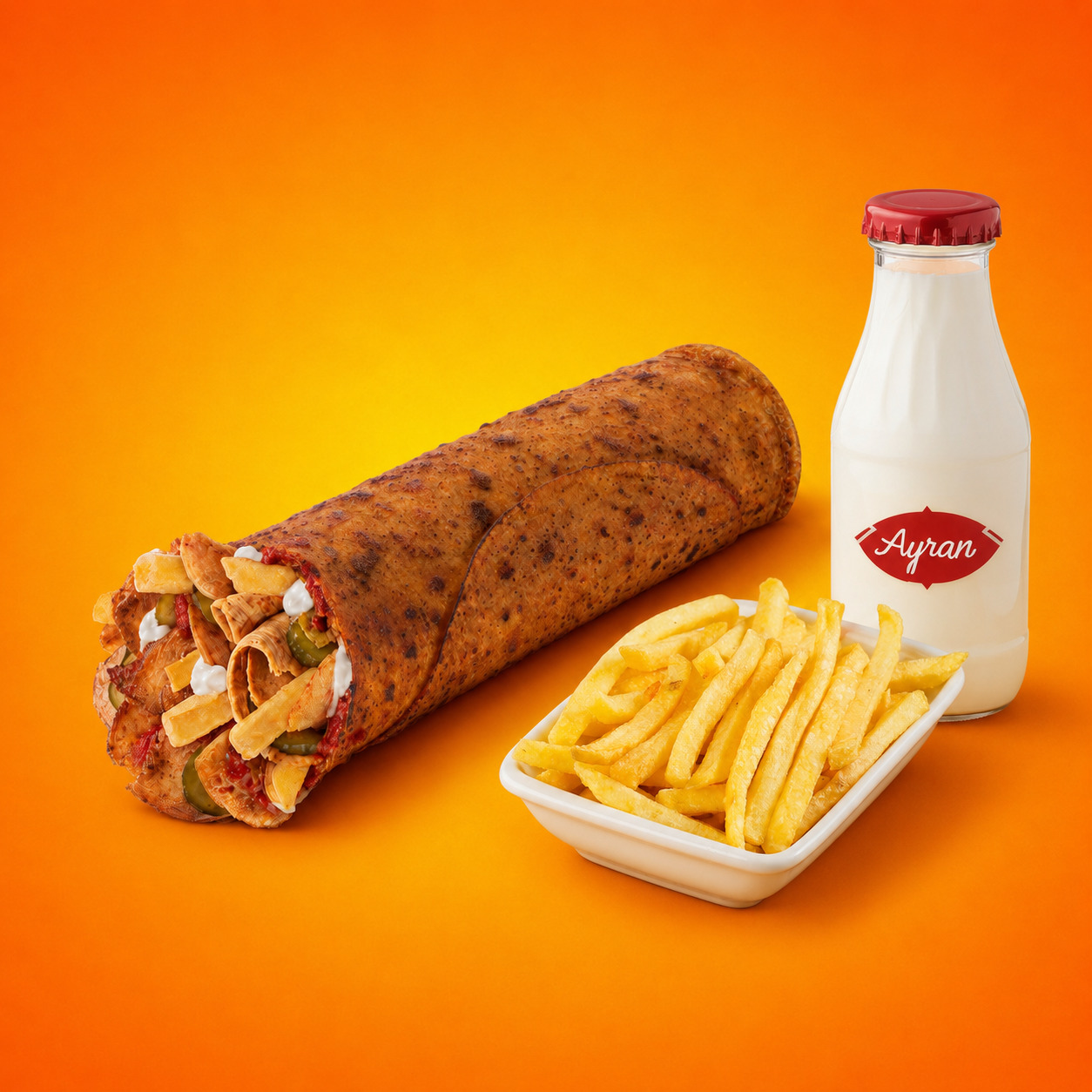 Hatay Tavuk Dürüm Menü