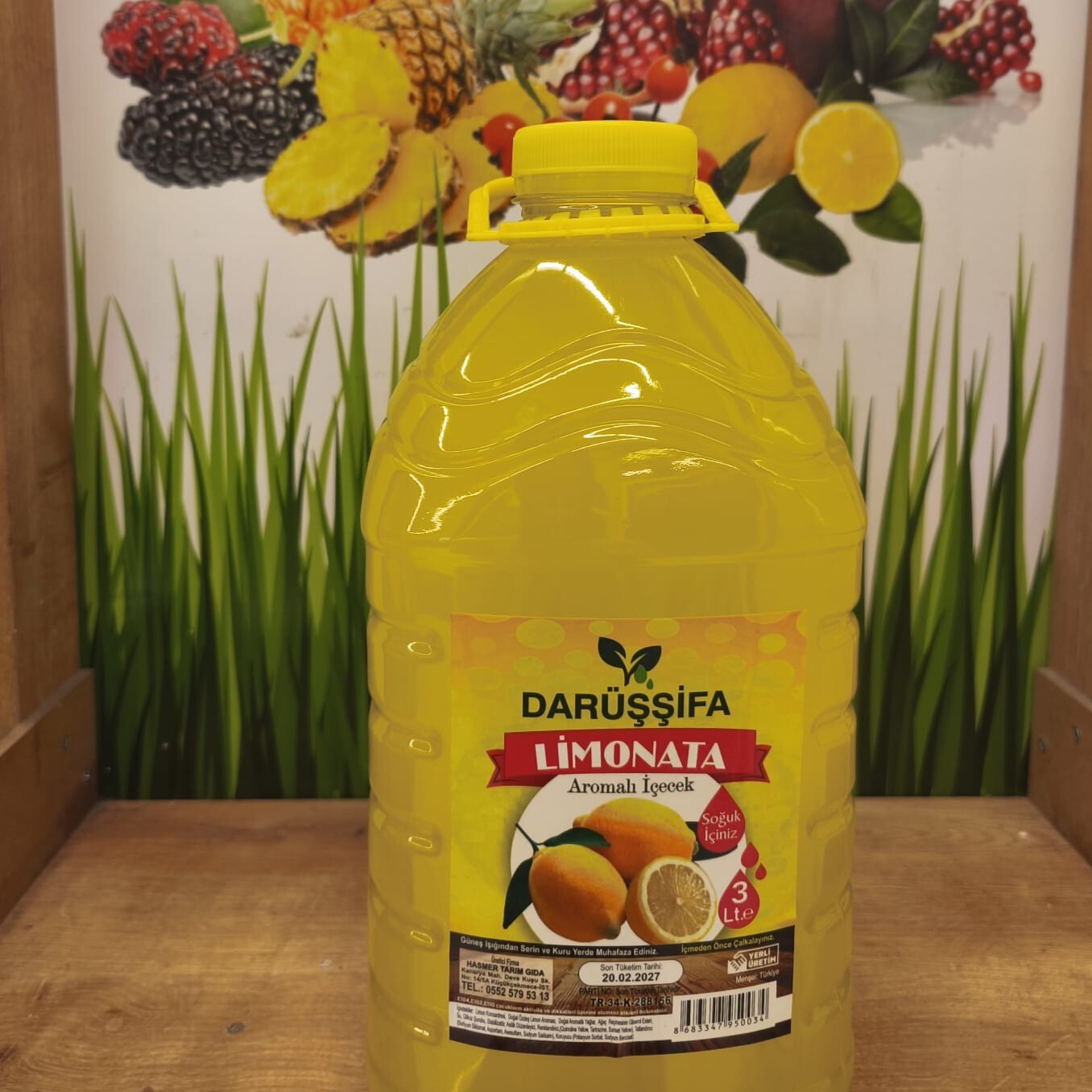 Darüşşifa Limonata Aromalı İçecek (3litre)