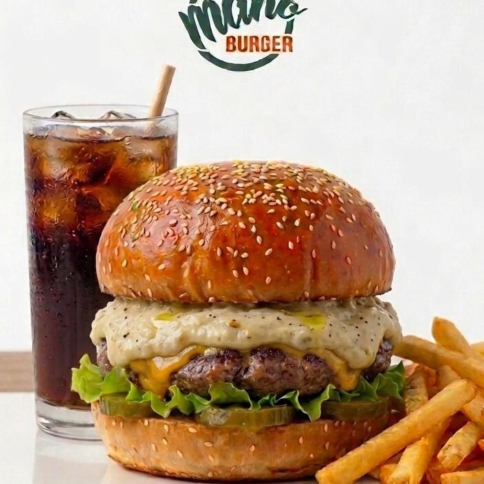 Mano Beğendi Burger Menü