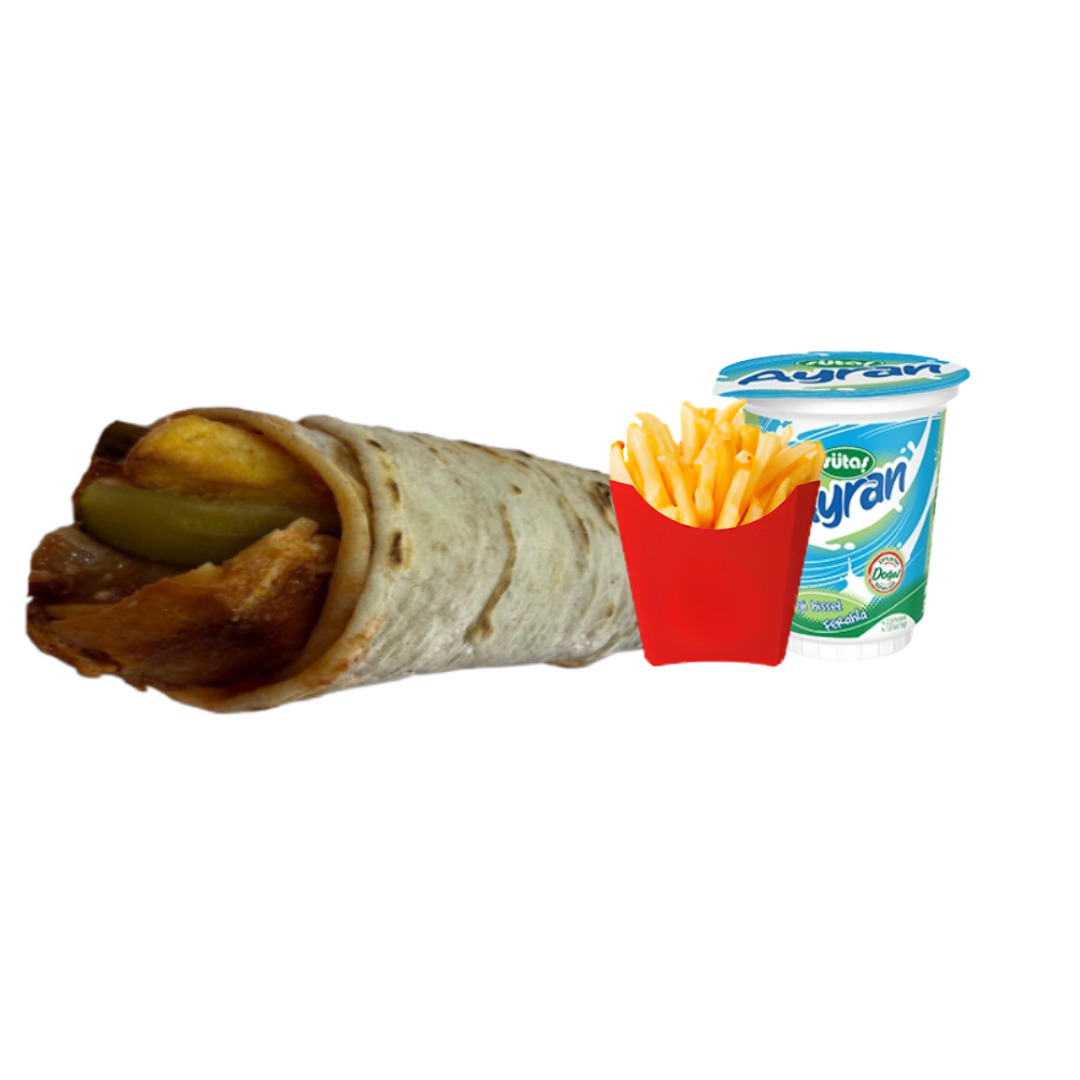 Expres Tavuk Döner Dürüm Menü