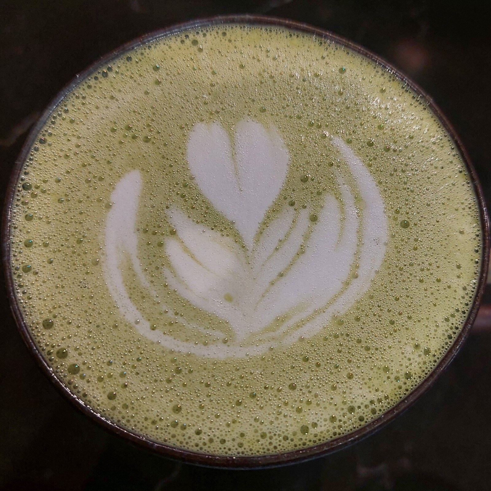 Matcha Karamel Latte