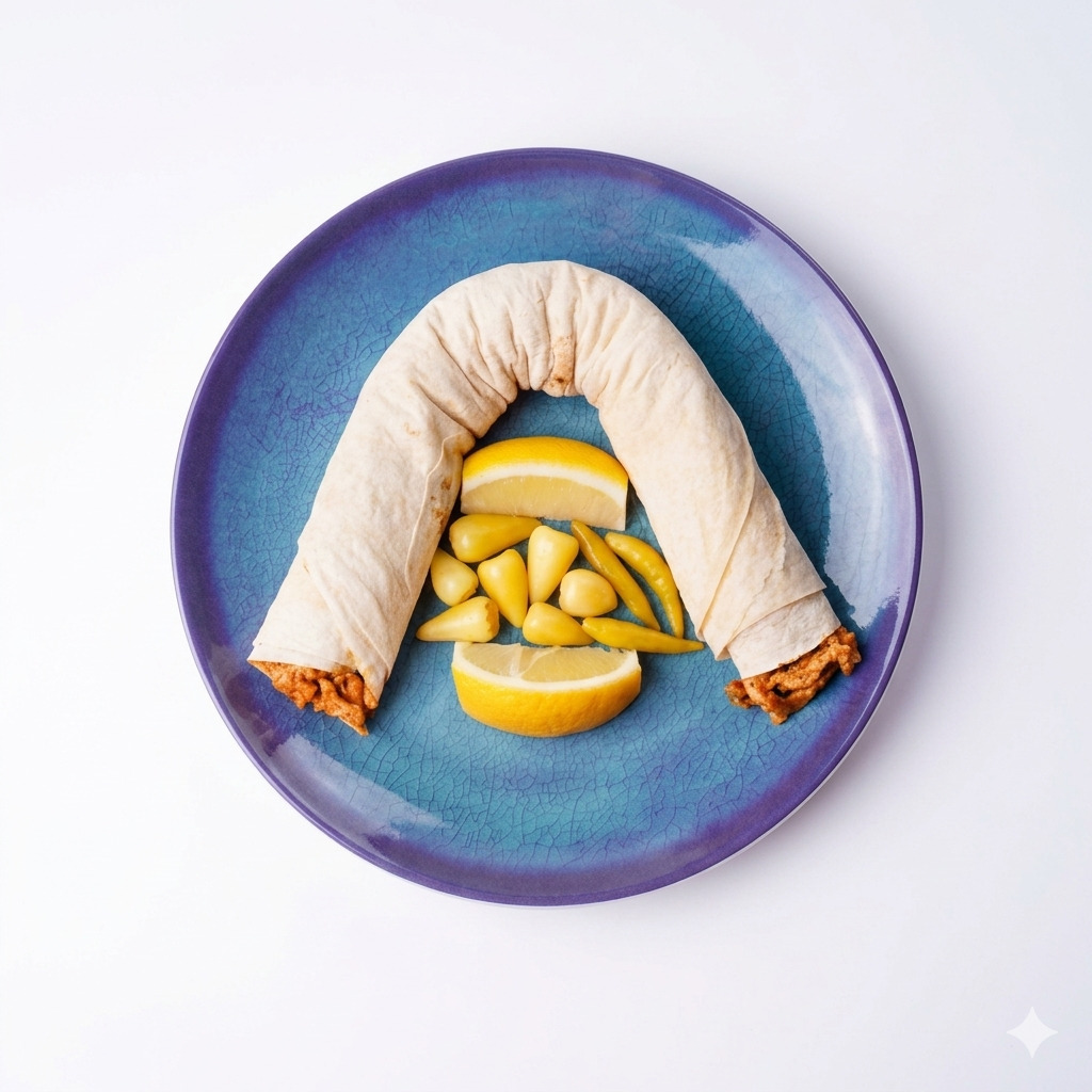 Tavuk Tantuni Dürüm (1,5 Porsiyon)