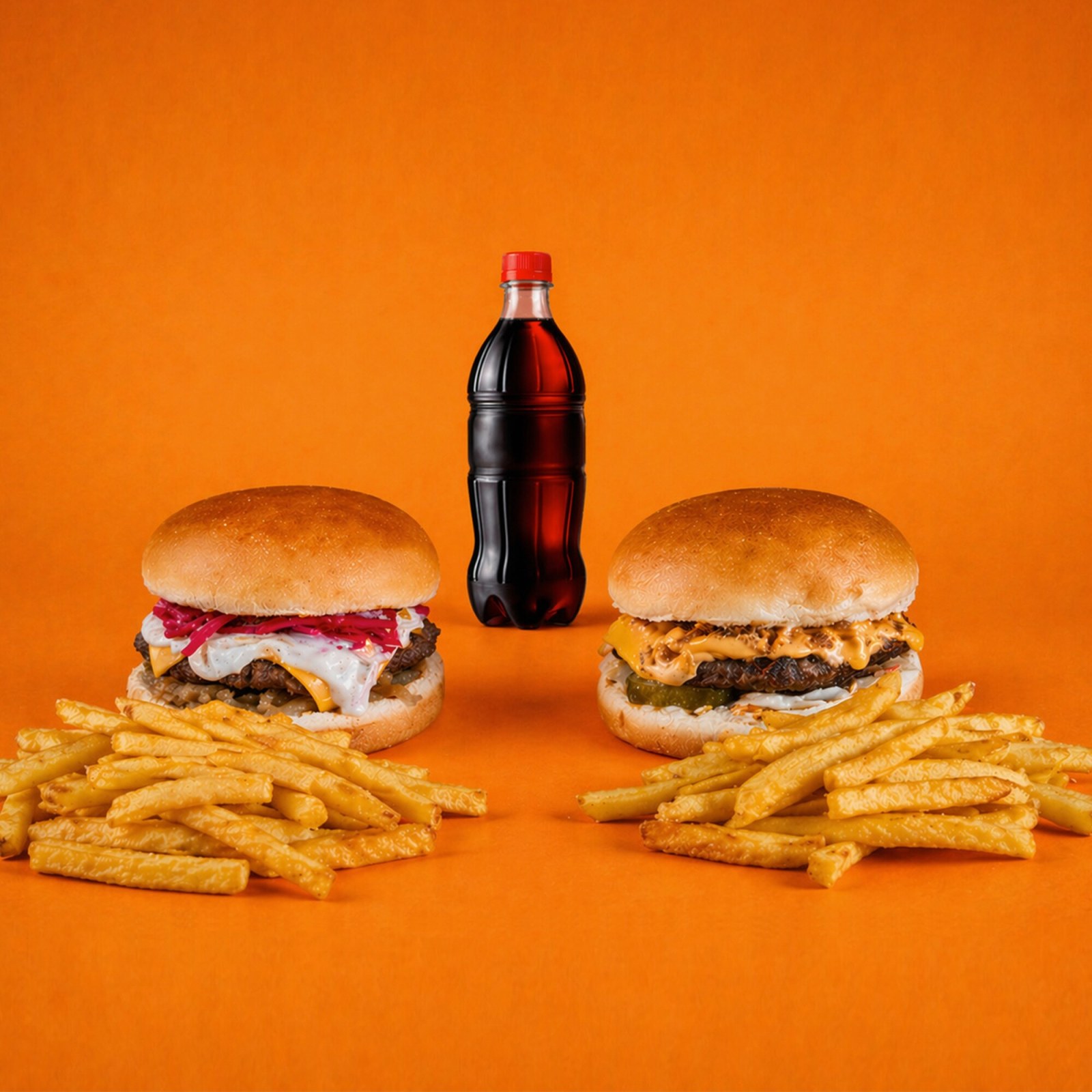 Çifte Burger Menü