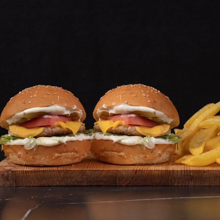 Mini İkili Çıtır Burger