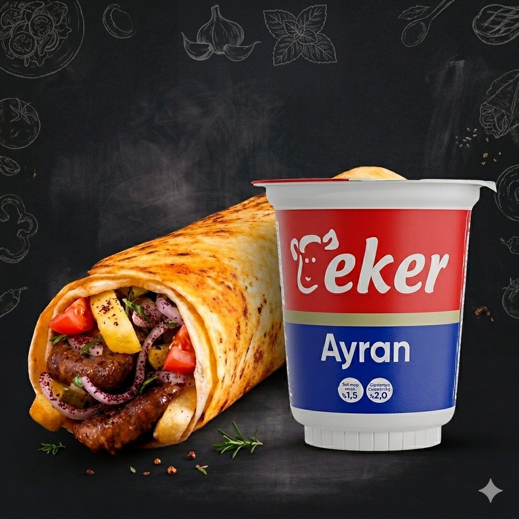 Sebzeli Köfte Dürüm Menü
