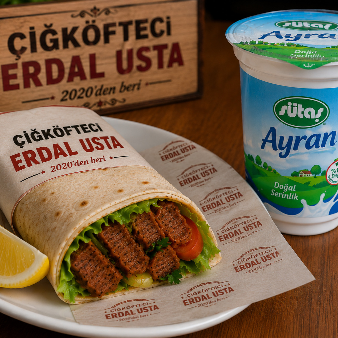 Mega Dürüm + Ayran