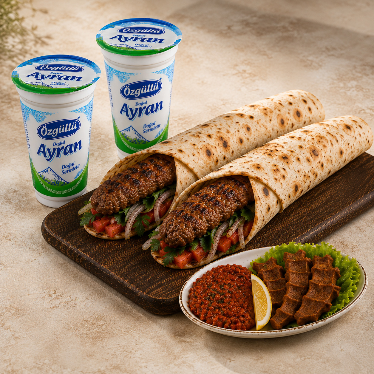 2 X Adana Dürüm Menü