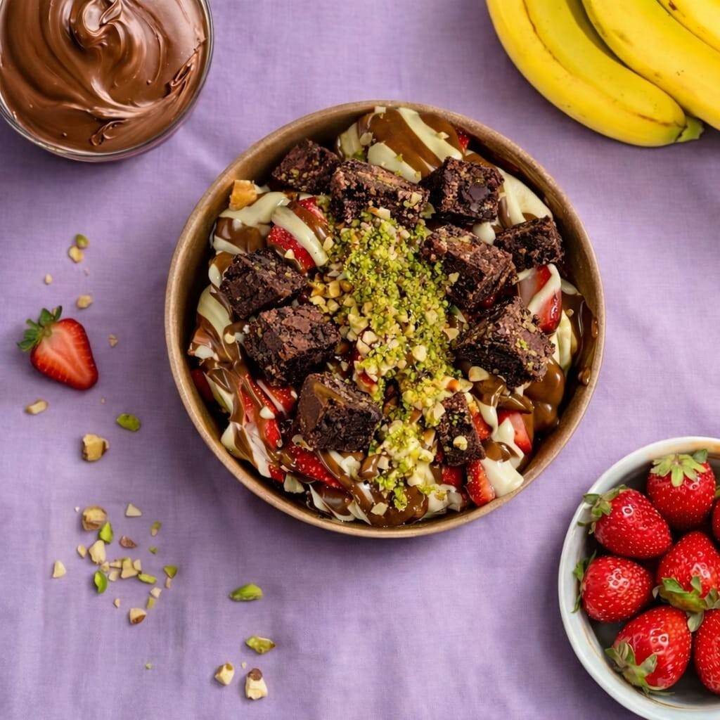 Brown Bowl Waffle