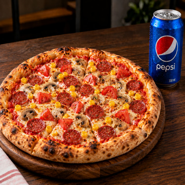 Casa Pizza (Büyük) + 330 Ml. Pepsi