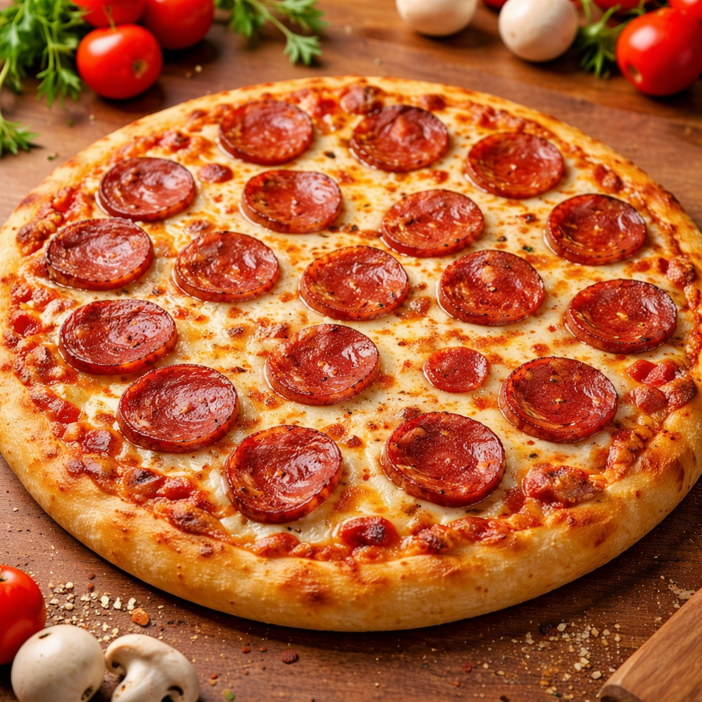 Sucuklu Pizza (Büyük Boy)