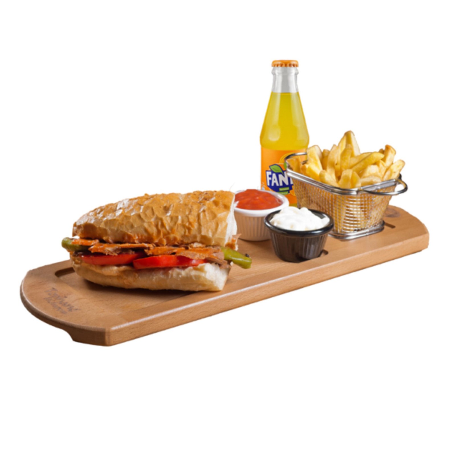 100 Gr Ekmek Arası Döner+Şişe Fanta