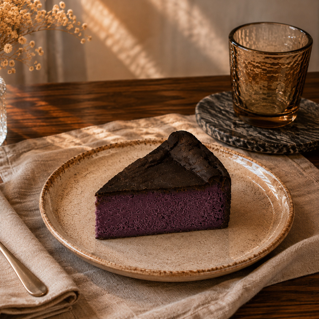 Yaban Mersinli İspanya La Vina Bask Cheesecake