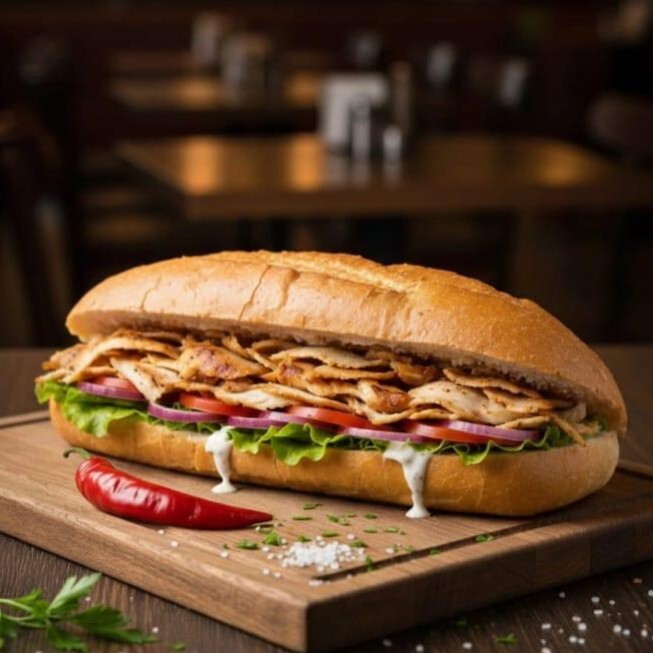 Tombik Ekmek Arası Tavuk Döner