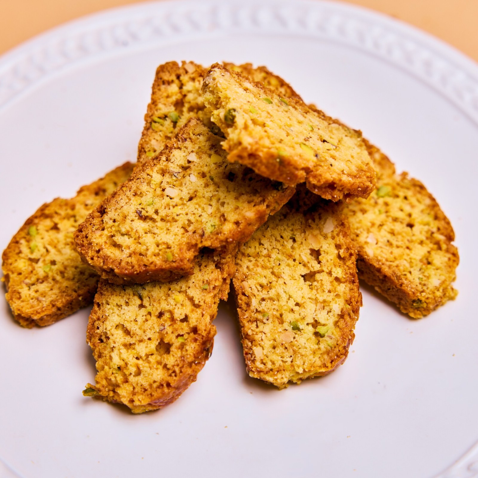 Biscotti Portakallı Fıstıklı Gevrek (250gr)