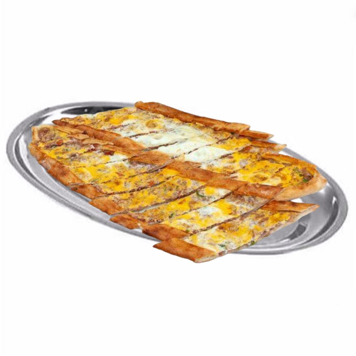 Tavuklu Kaşarlı Yumurtalı Pide
