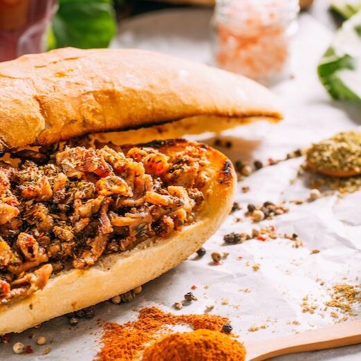 Yarım Ekmek Sac Kavurma