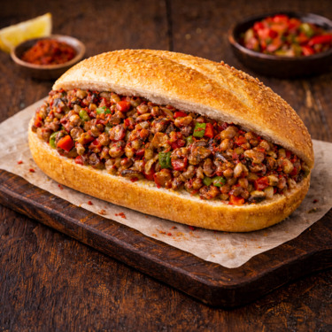 Yarım Ekmek Arası Duble Süt Kuzu Kokoreç