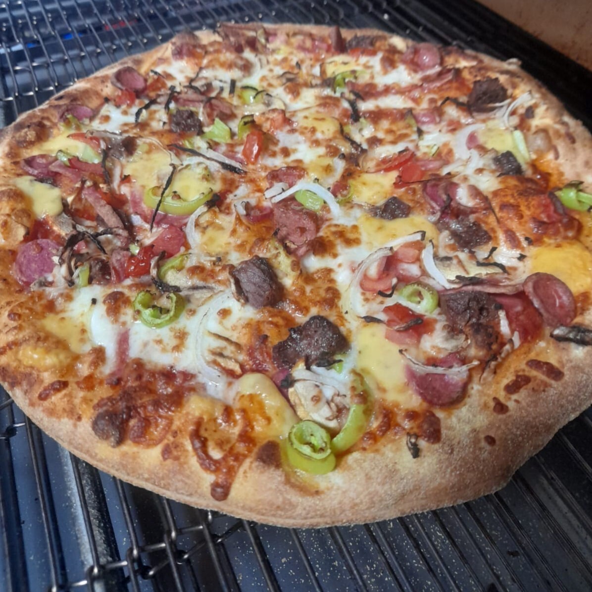 Kavurmalım Pizza:(Küçük Boy)