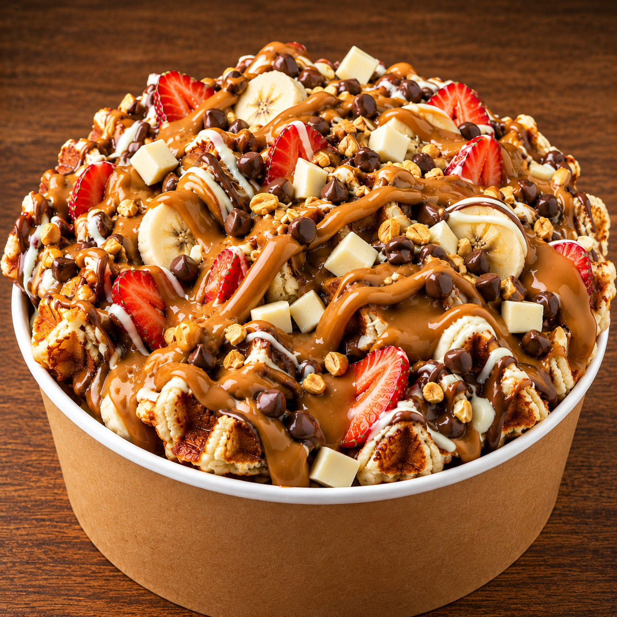 Lotus Soslu Waffle