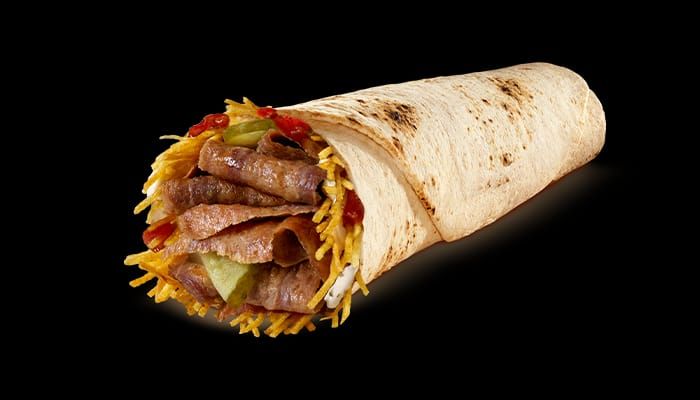 150 GR Çift Lavaş Et Döner Dürüm bazuka35 doyurucu.favori ürünümüz.