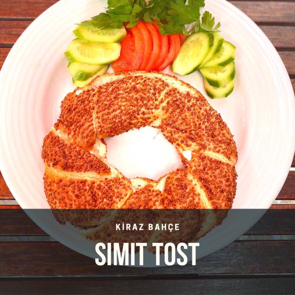 Çift Kaşarlı Simit Tost