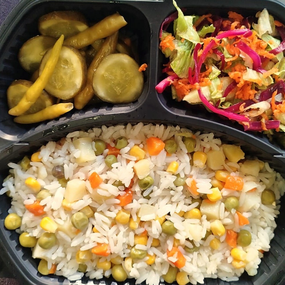 Garnitürlü Pilav
