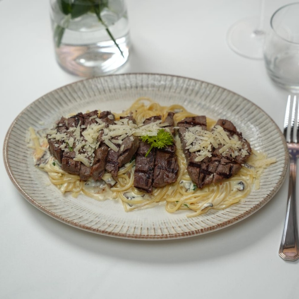 Krema Soslu Bonfile Spagetti