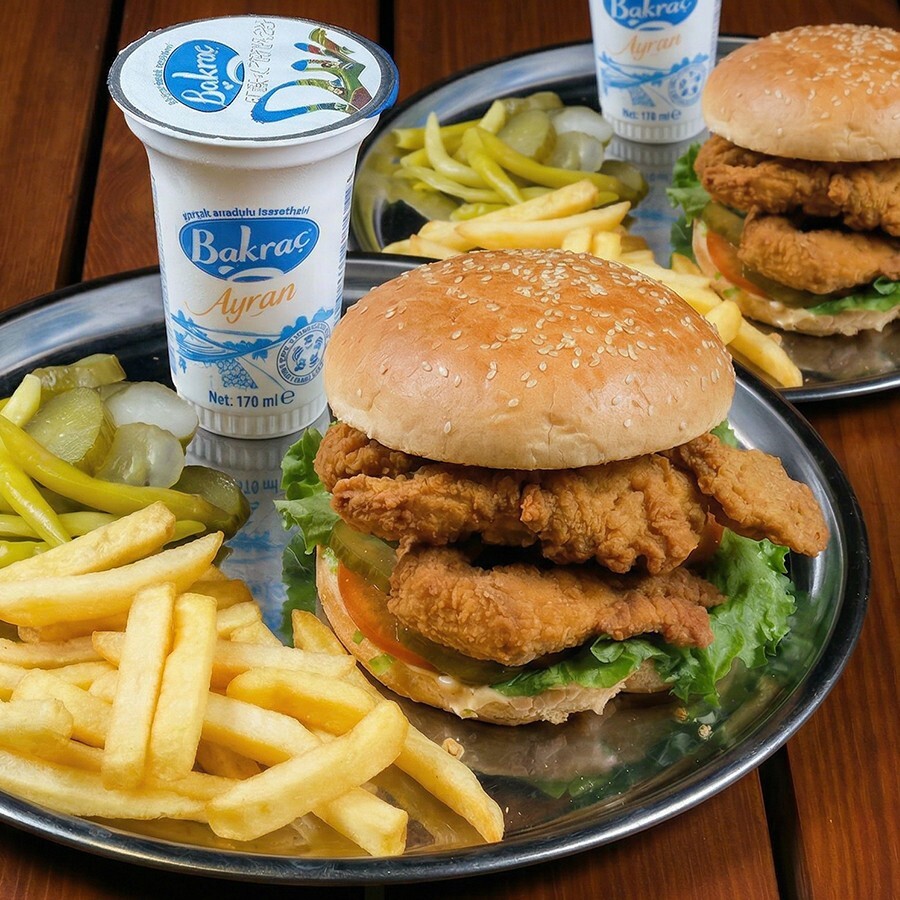 Tavuk Burger Menü