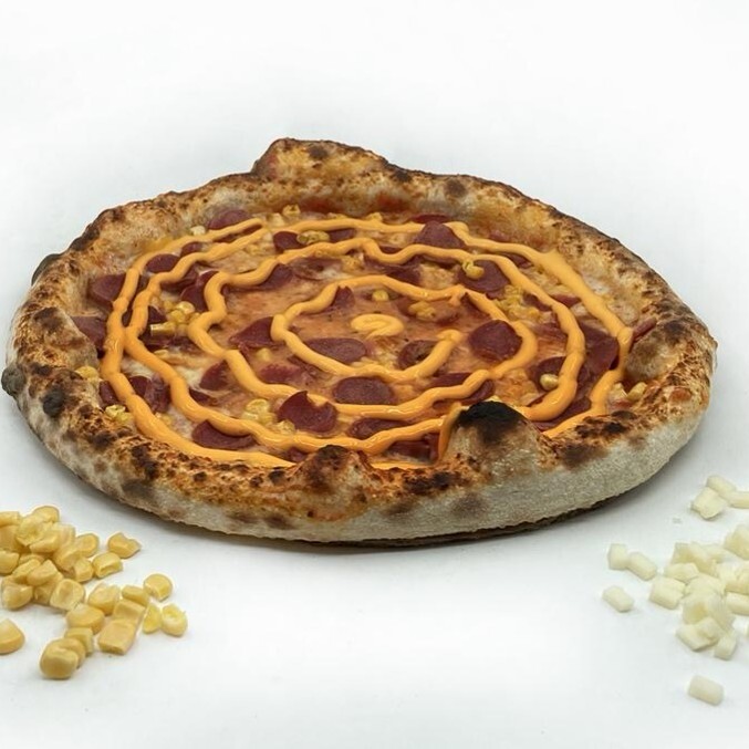 Cheddar & Sosisli Pizza