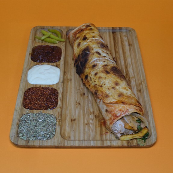 Hatay Usulü Tavuk Döner Dürüm