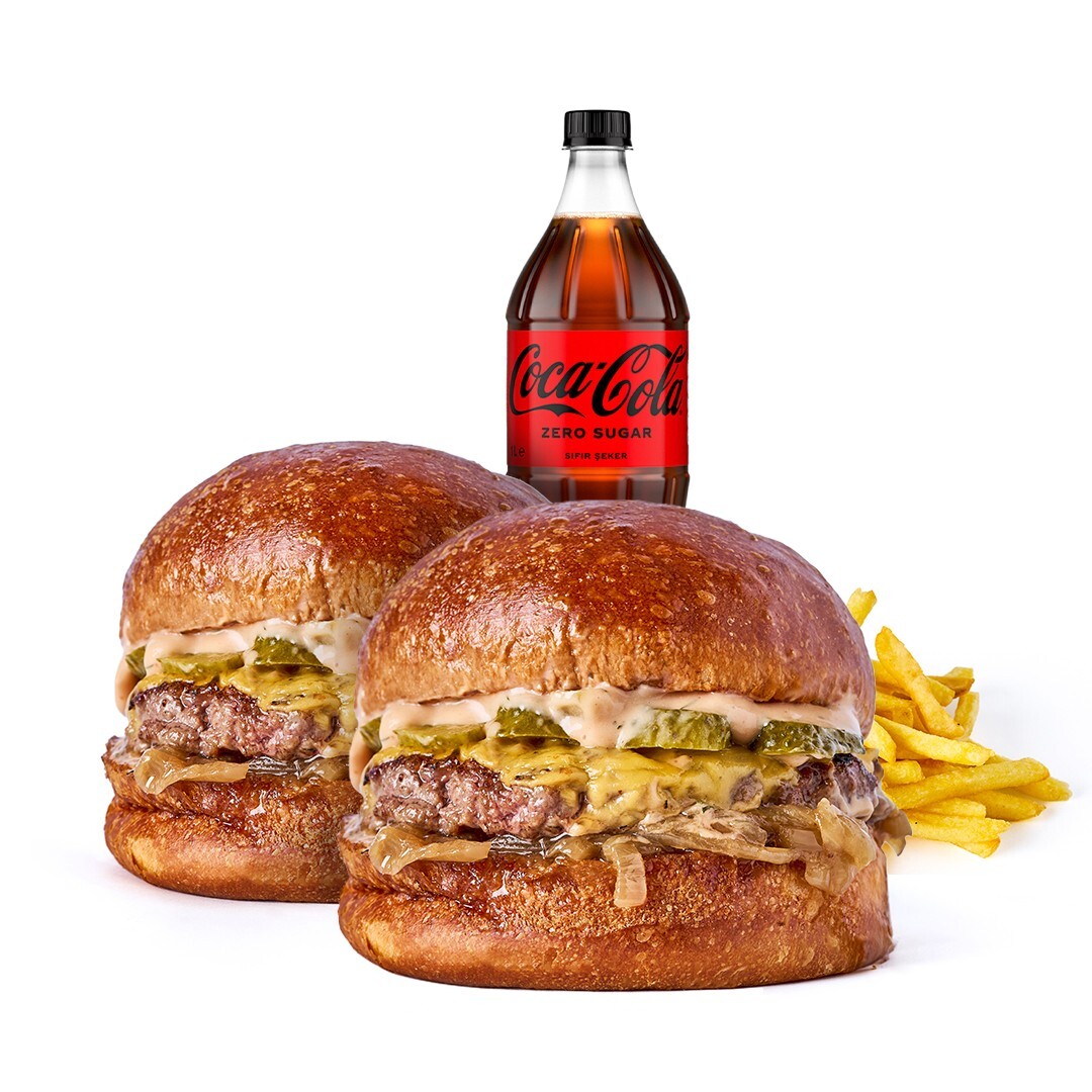 2'li Cheeseburger Menü