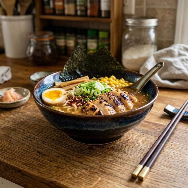 Tavuklu Ramen