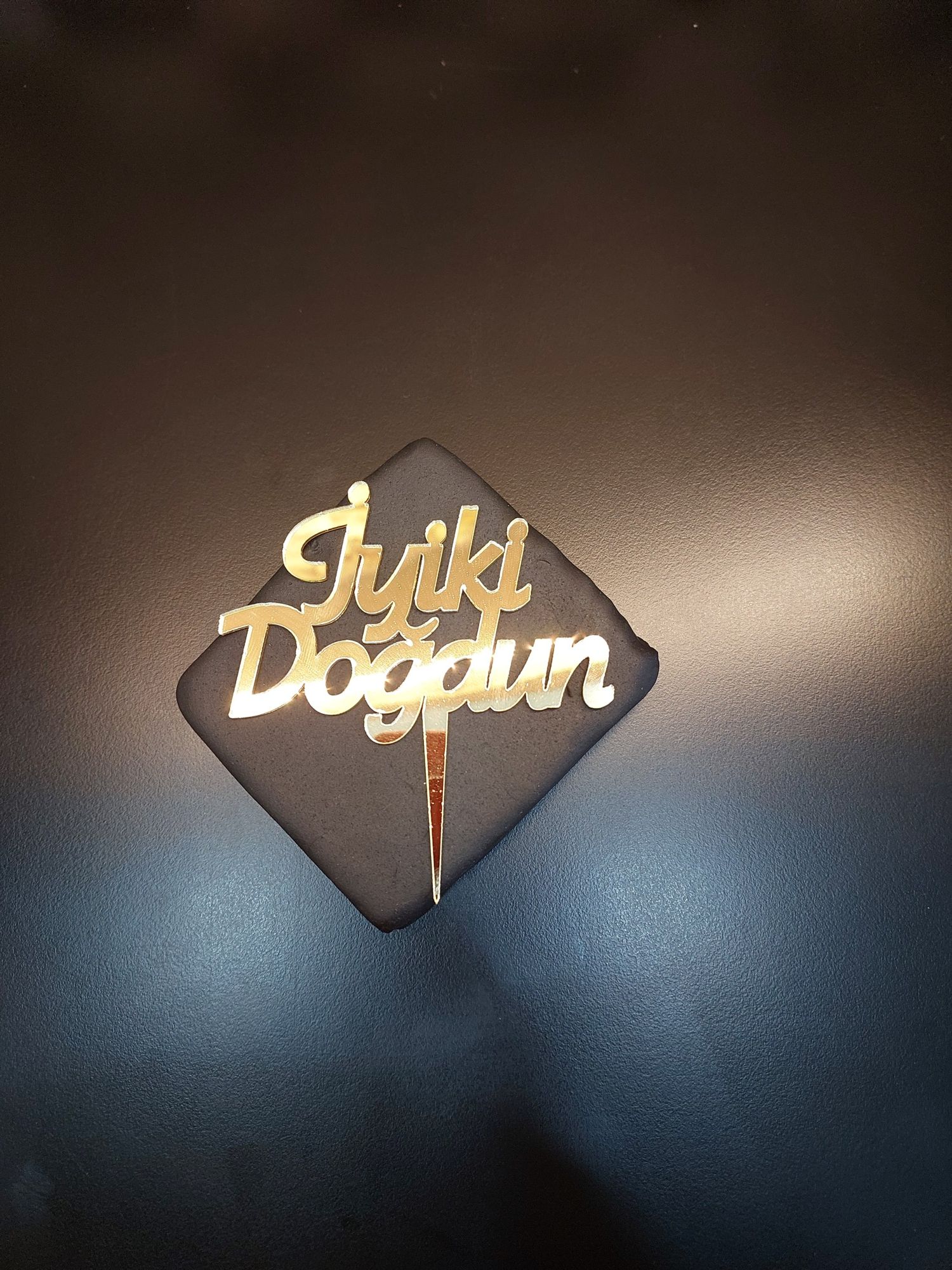 İyi Ki Doğdun Gold Pleksi