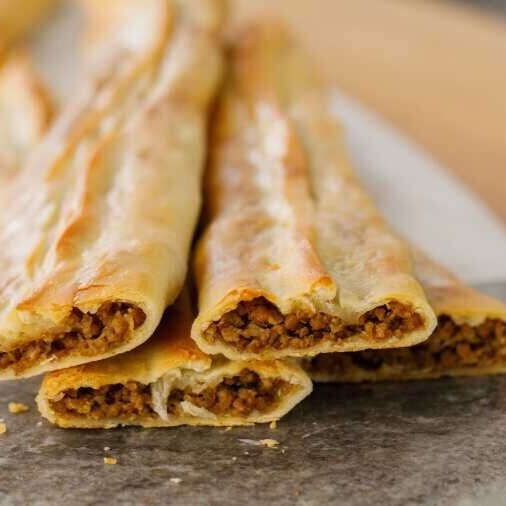 Bafra kavurmalı kaşarlı