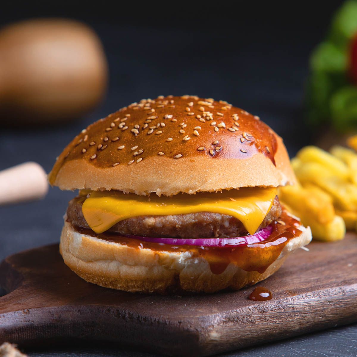 Barbükü Soslu Burger