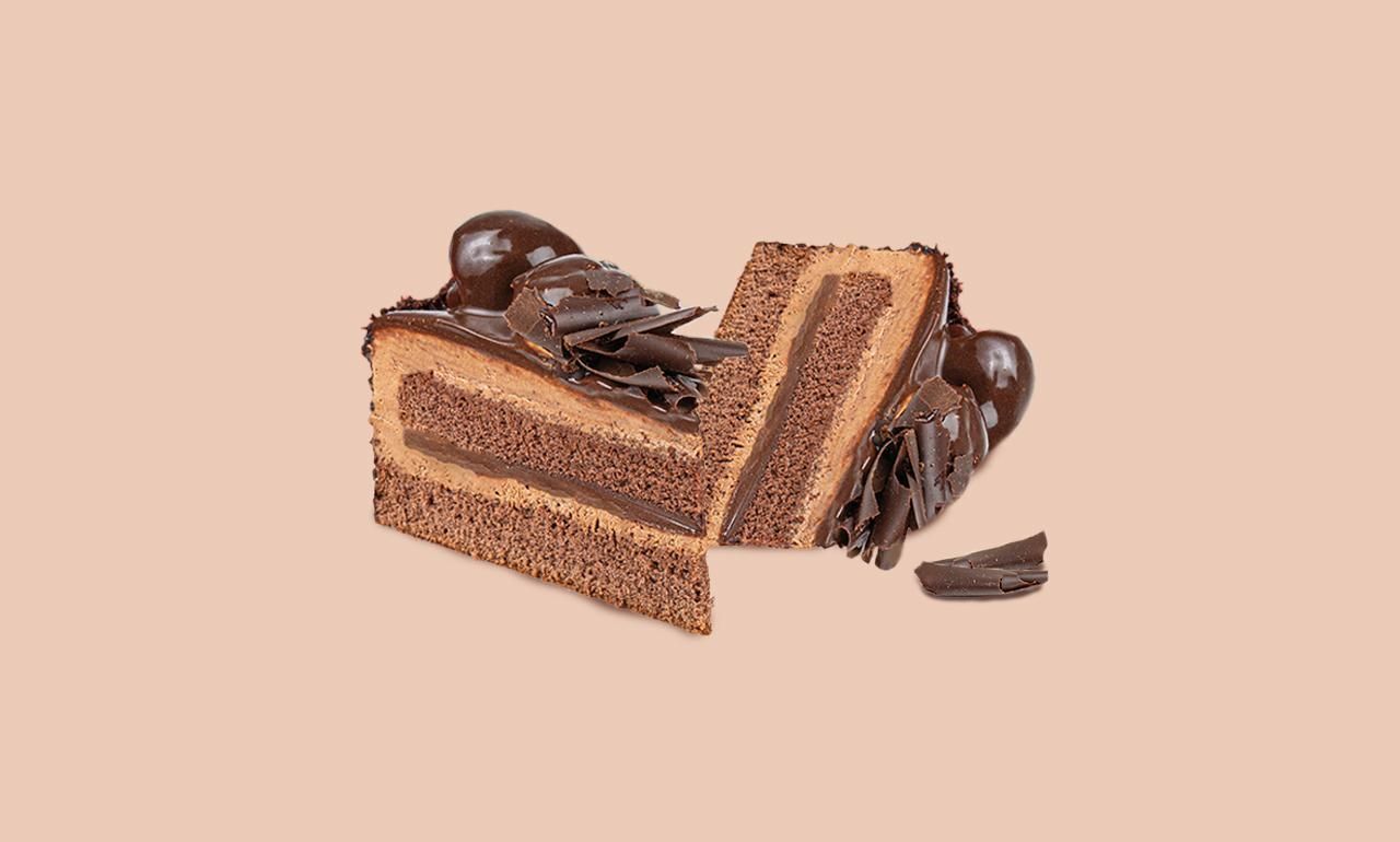 Siyah Profiterollü Pasta