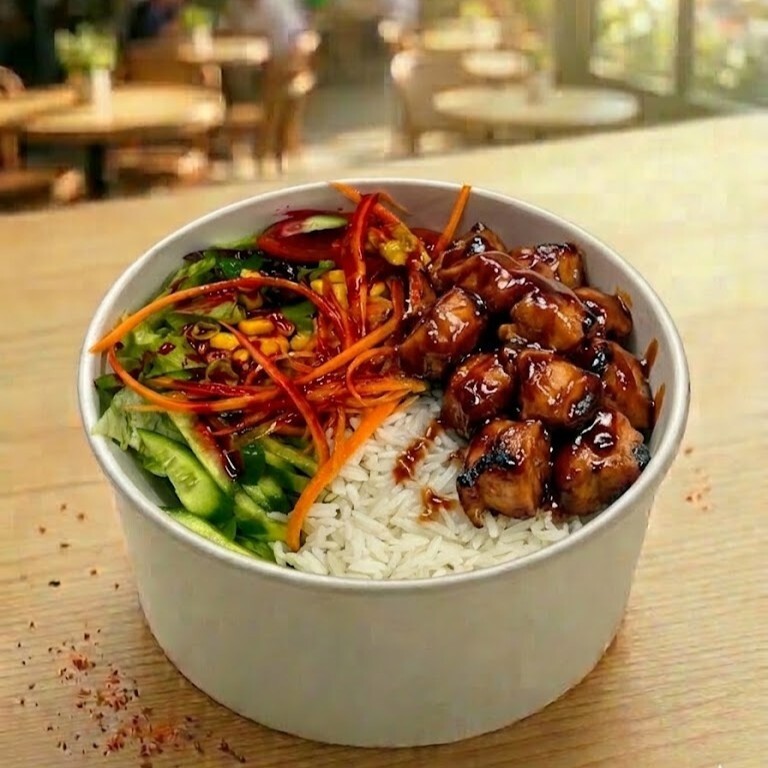 Kovada BBQ Soslu Tavuklu Basmati