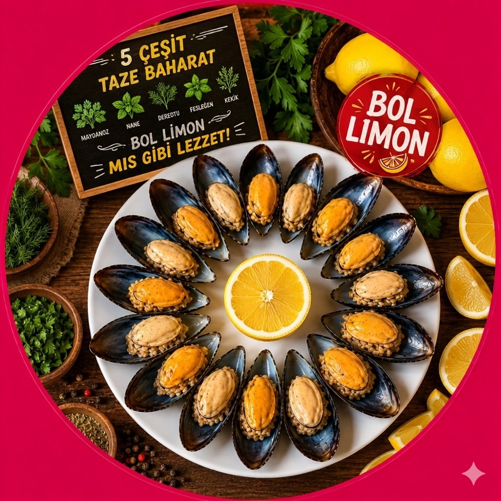 Midye Dolma ( 1,5 kg )