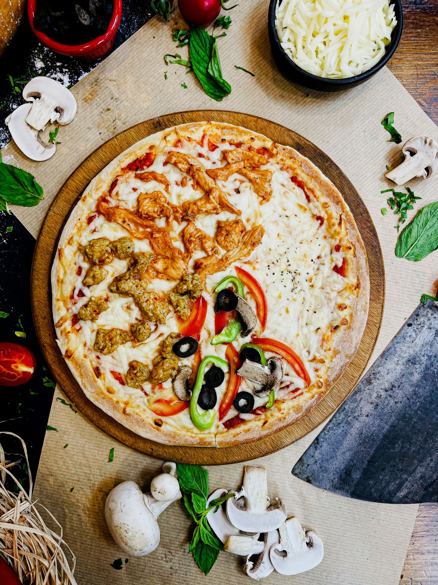 Atalarımız Pizza Büyük Boy